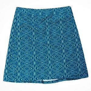 NWT RipSkirt Hawaii Green Print Wrap Skirt Size Small